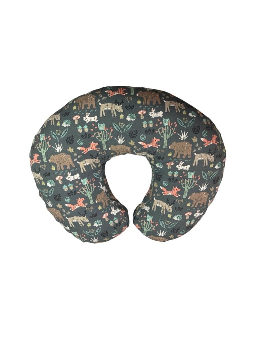 Boppy Nursing Pillow Removable Cover Breast Bottle Feeding Baby Ergonomic Animal
